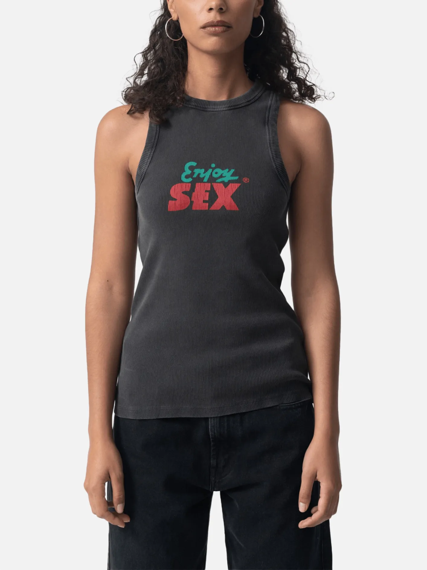 Enjoy! T-Shirt - Washed Black