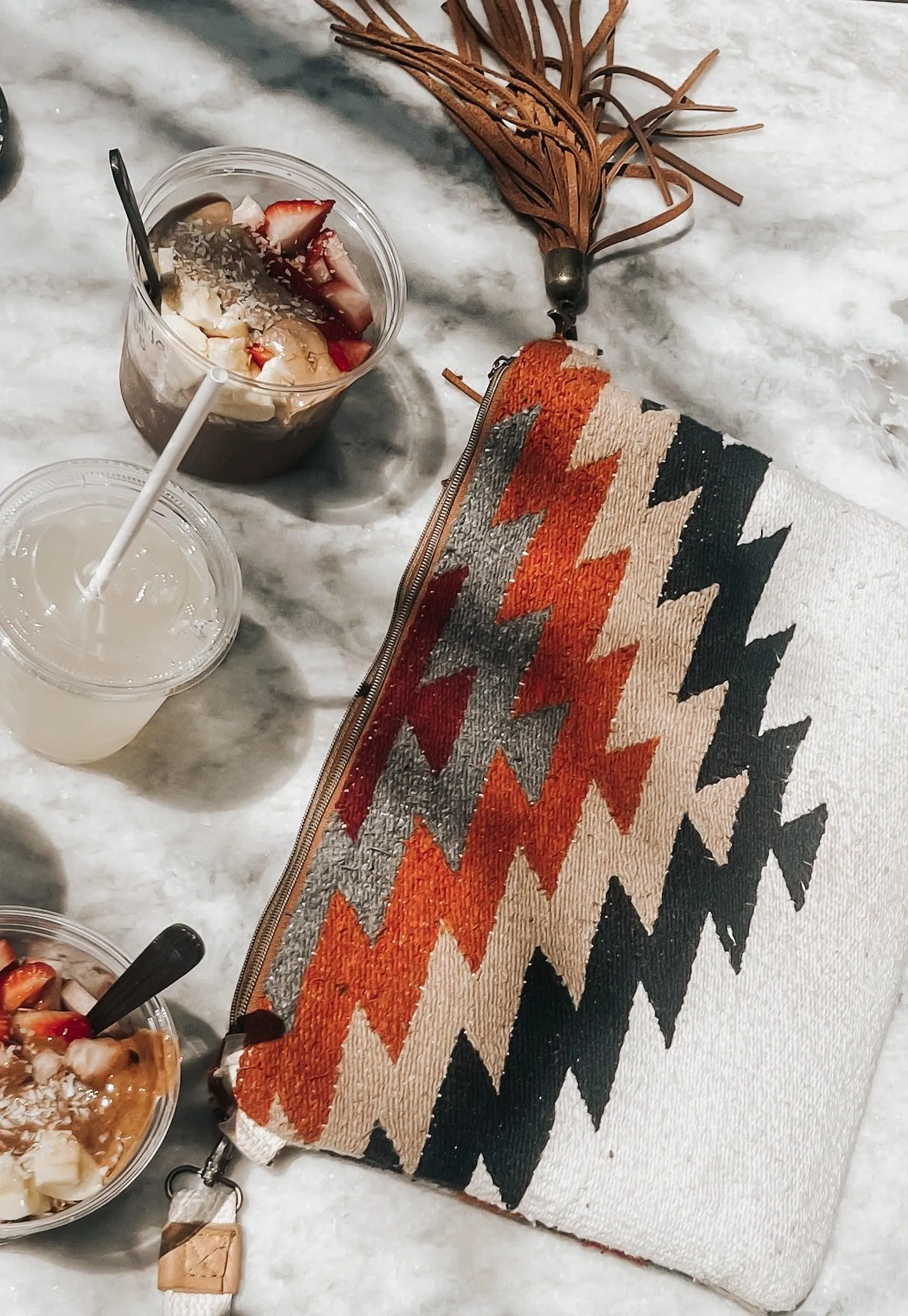 Estepona Clutch Desert Tan