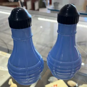 EUCLID COFFEE CO. Tall Salt & Pepper Shakers