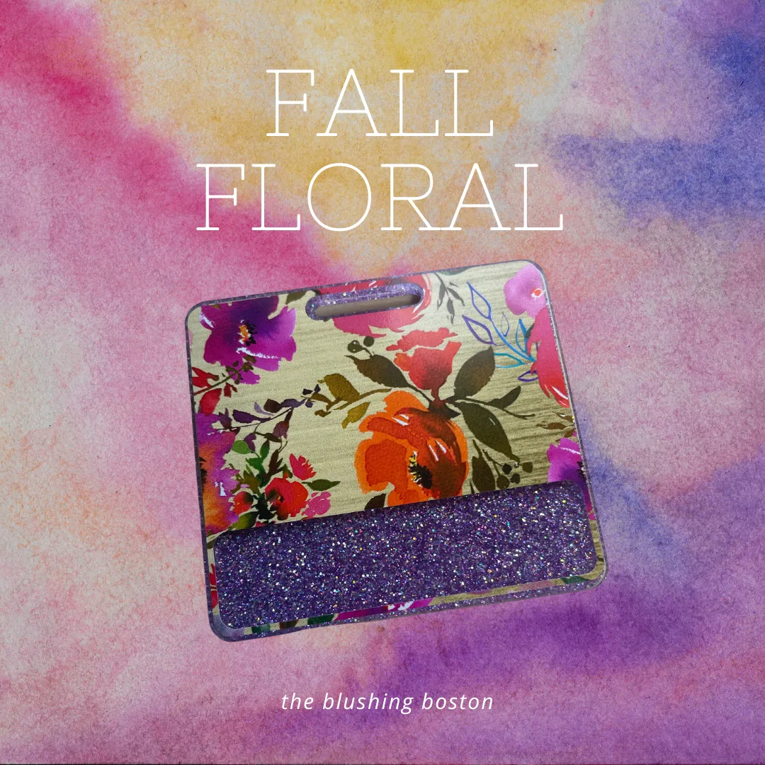 Fall Floral - Badge Buddy