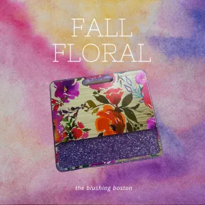 Fall Floral - Badge Buddy