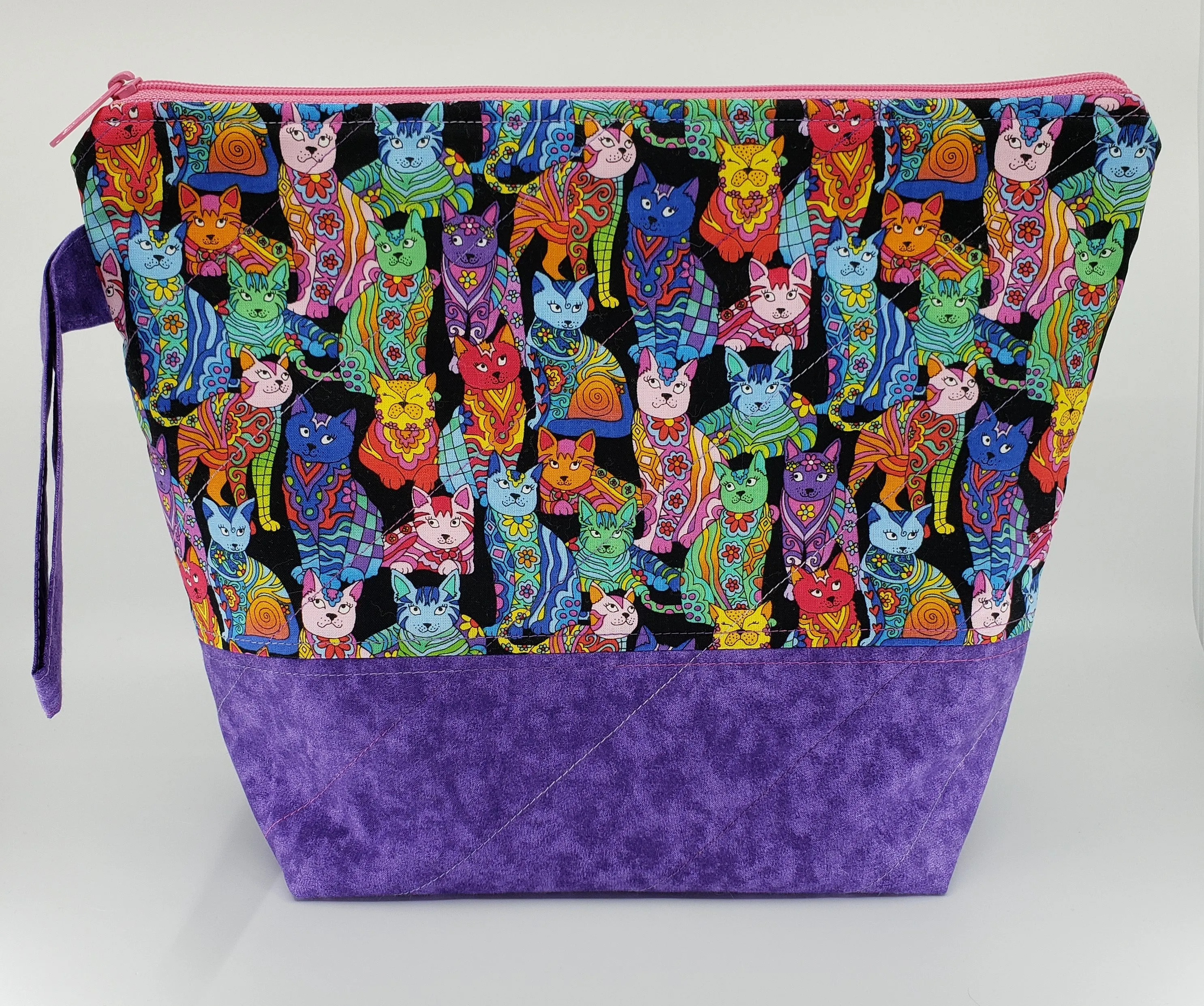 Fancy Cats - Project Bag - Medium
