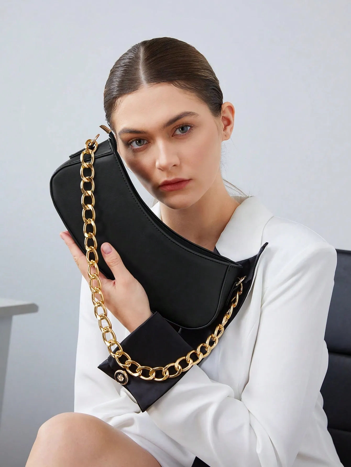 Fanny Style Large Capacity Evening Bag