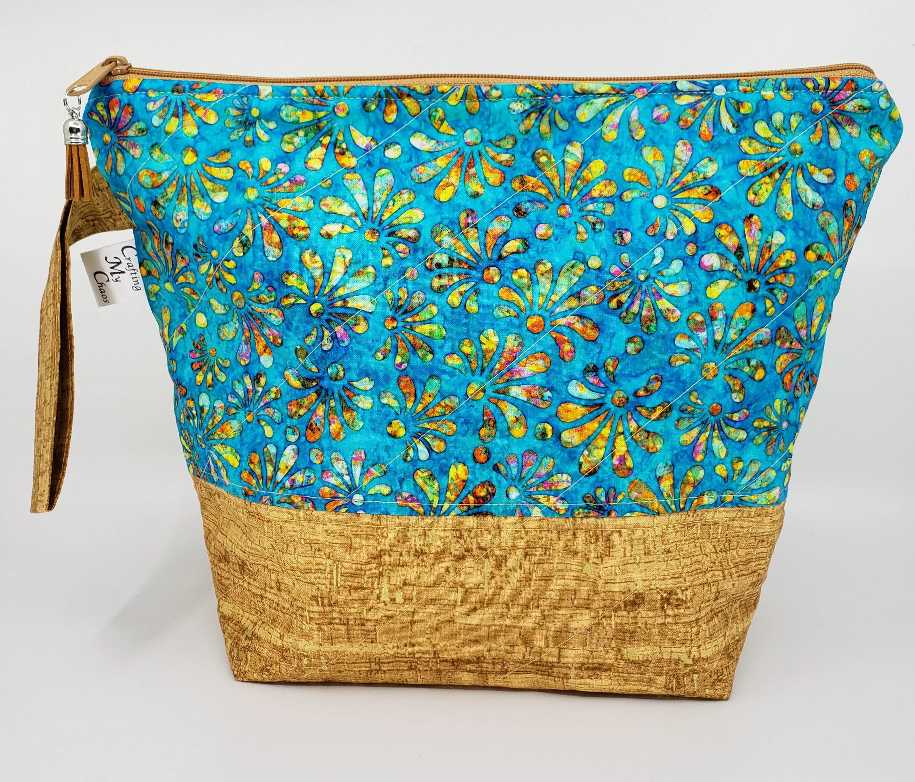 Faux Cork - Project Bag - Medium