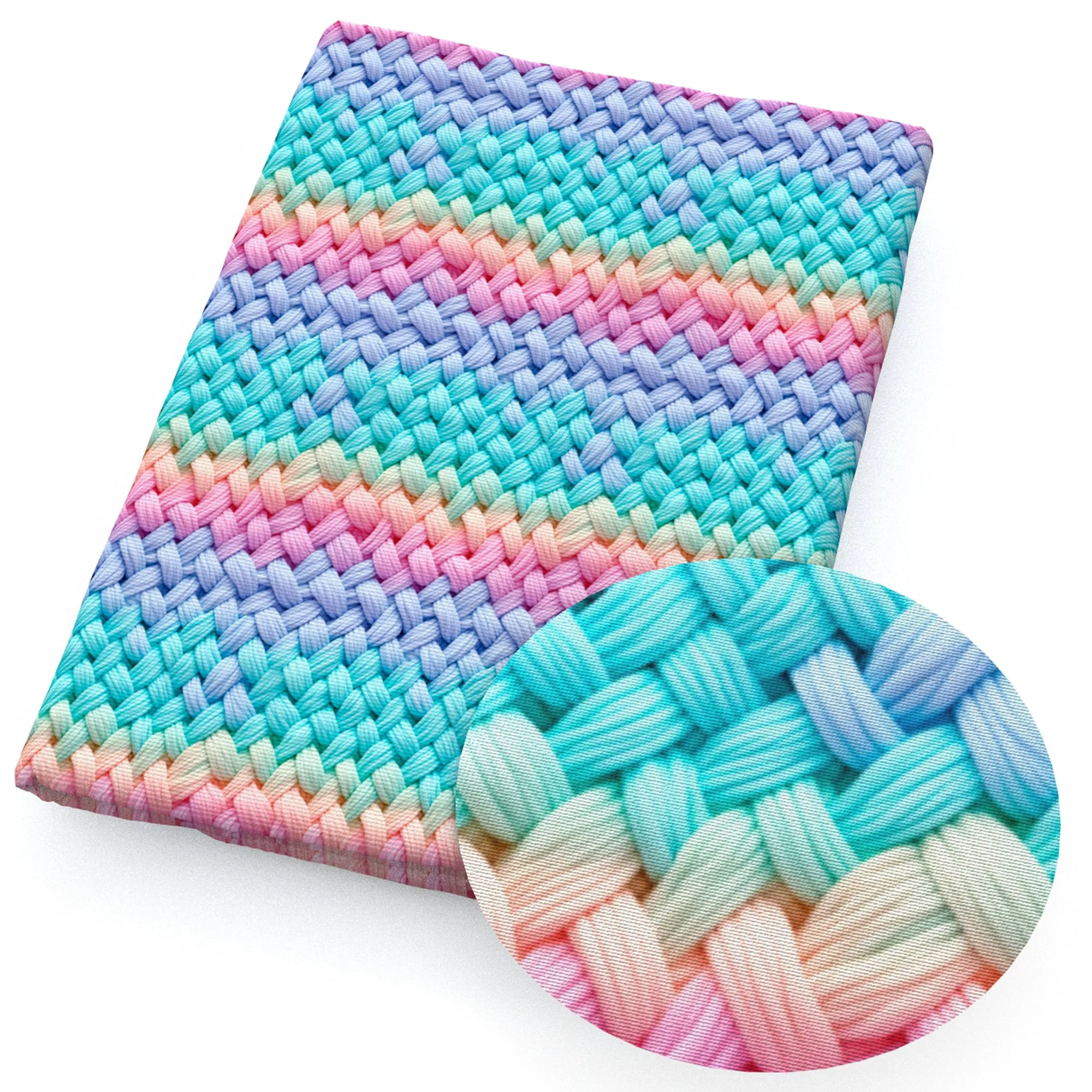 faux embroidery fabric