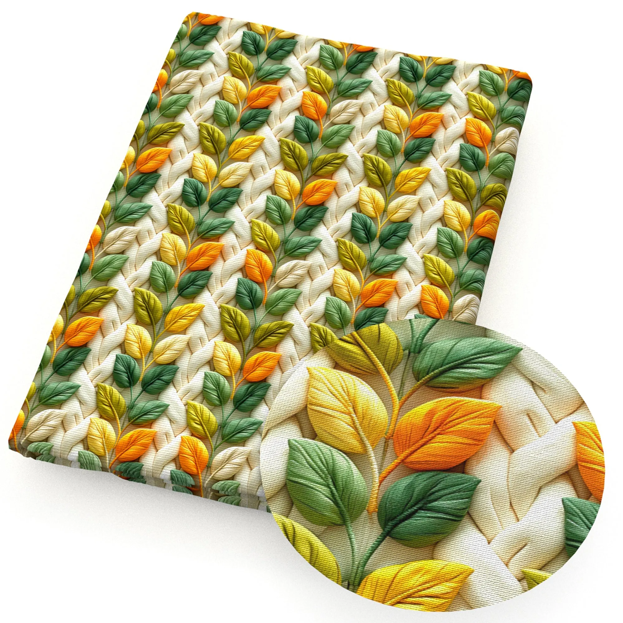 faux embroidery fabric