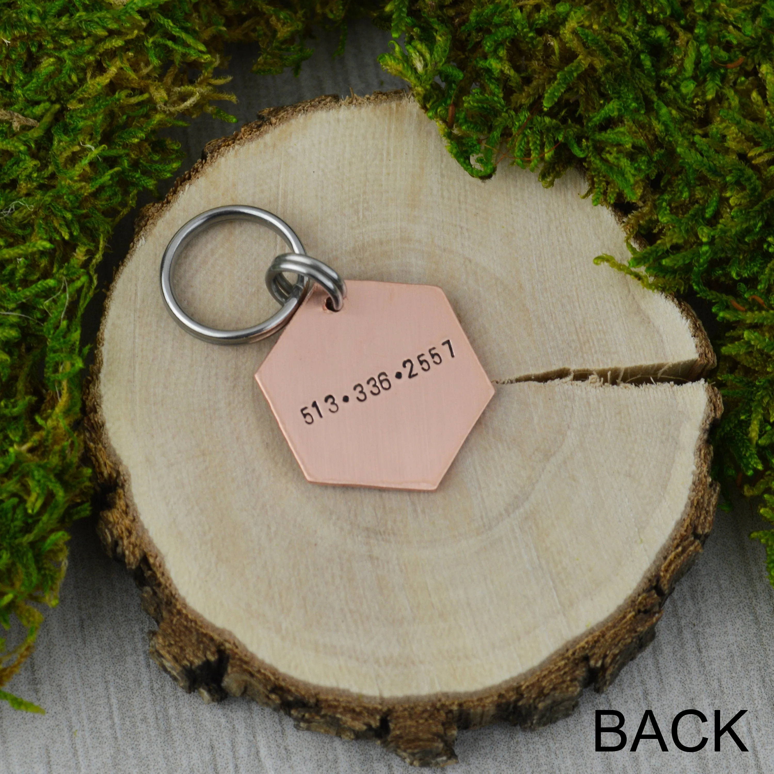 Feathers Mini Pet ID Tag