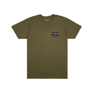Fender 70th Anniversary Stratocaster T-Shirt, Olive
