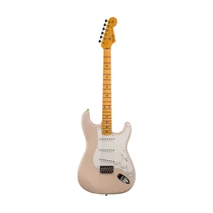 Fender Custom Shop Vintage Custom 1955 Hardtail Stratocaster Electric Guitar, Aged White Blonde