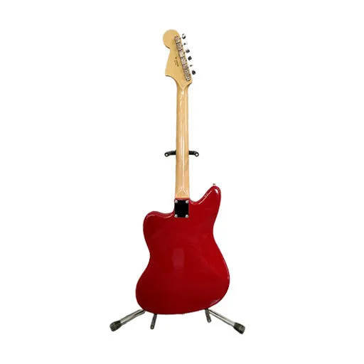 Fender FSR MIJ Traditional 60s Jaguar Electric Guitar, RW FB, Dakota Red