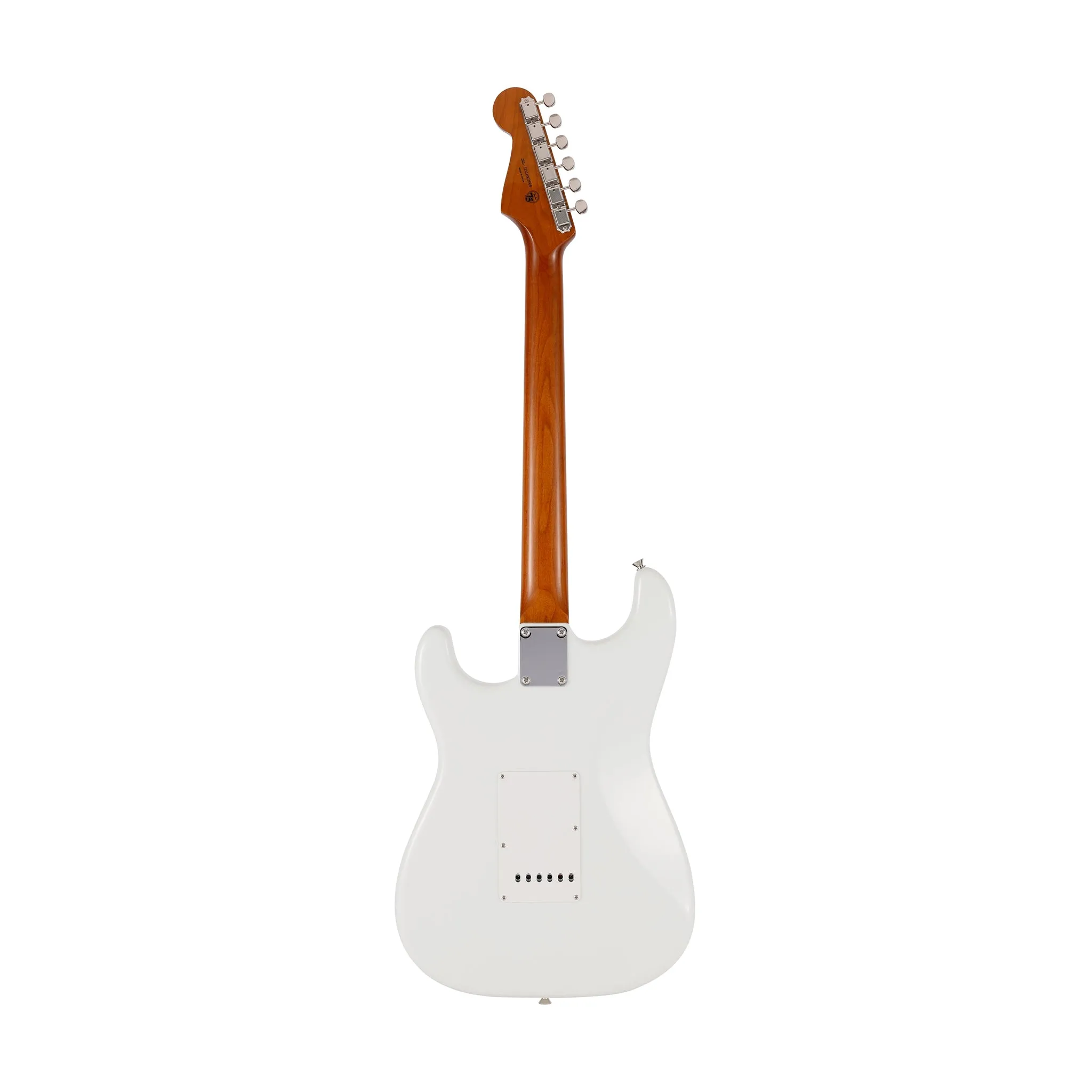 Fender Japan Traditional II 60s Stratocaster Electric Guitar, Roasted Maple Neck / RW FB, Olympic White