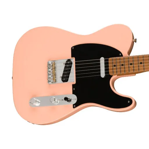 Fender Ltd Ed Vintera 50s Telecaster Modified Electric Guitar, Roasted Maple FB, Shell Pink (B-Stock)