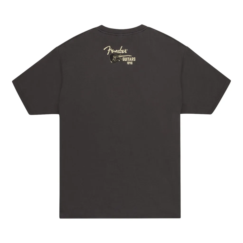 Fender Wings To Fly T-Shirt, Vintage Black, XXL