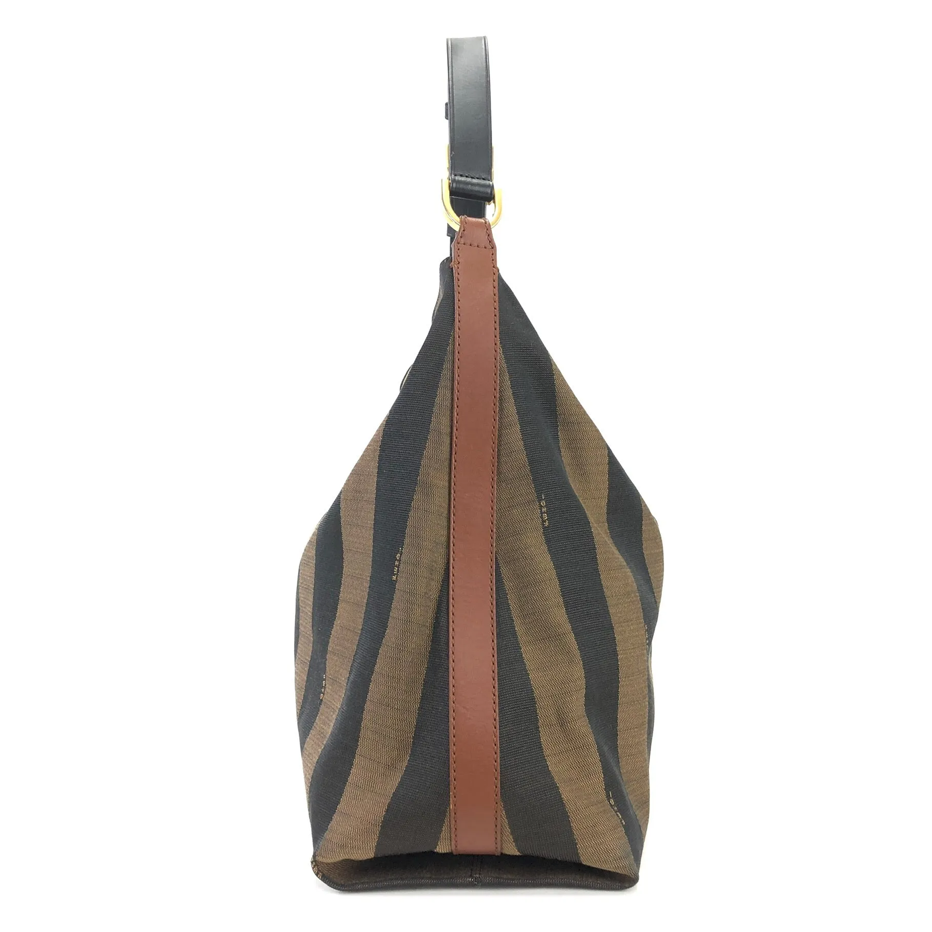 FENDI Pecan pattern Totebag Shoulder bag Brown Vintage Old 23mh2b