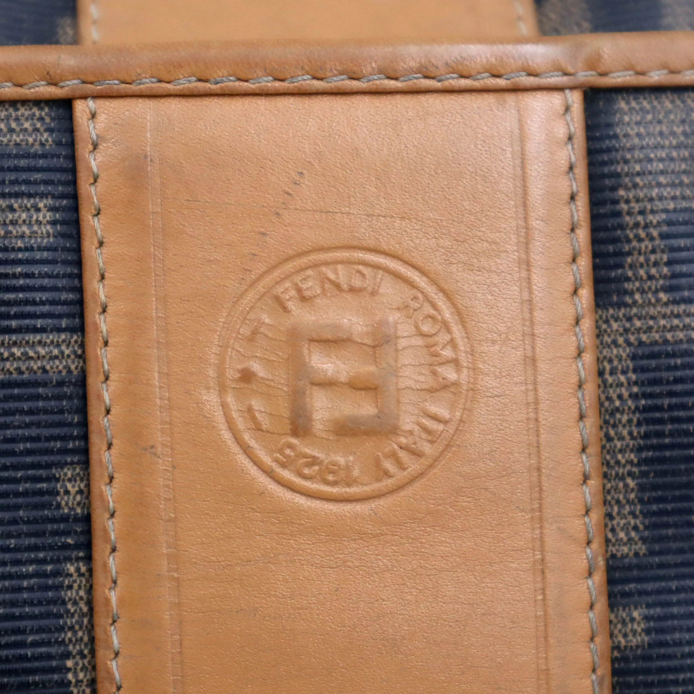 Fendi Zucca Canvas Crossbody Bag