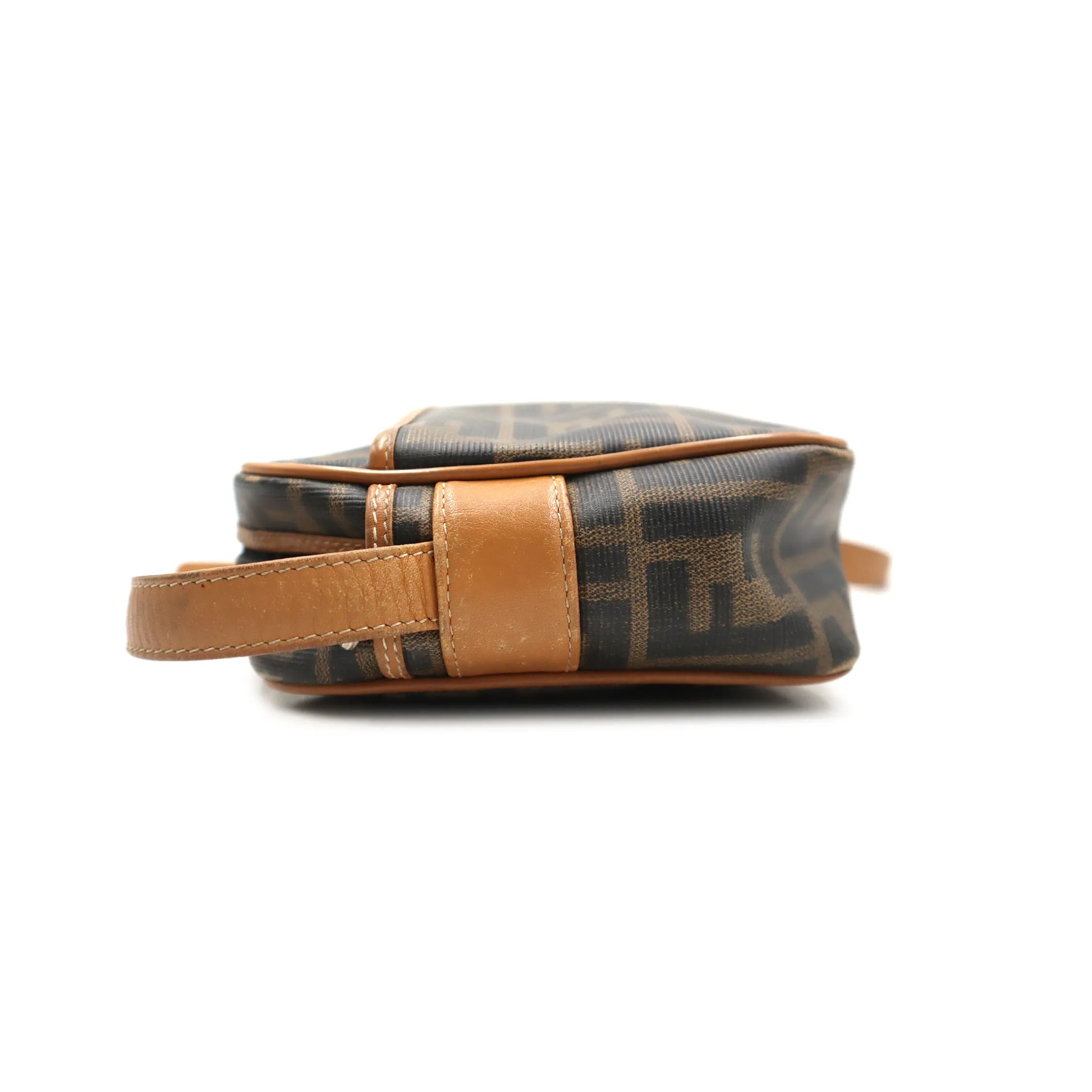 Fendi Zucca Canvas Crossbody Bag