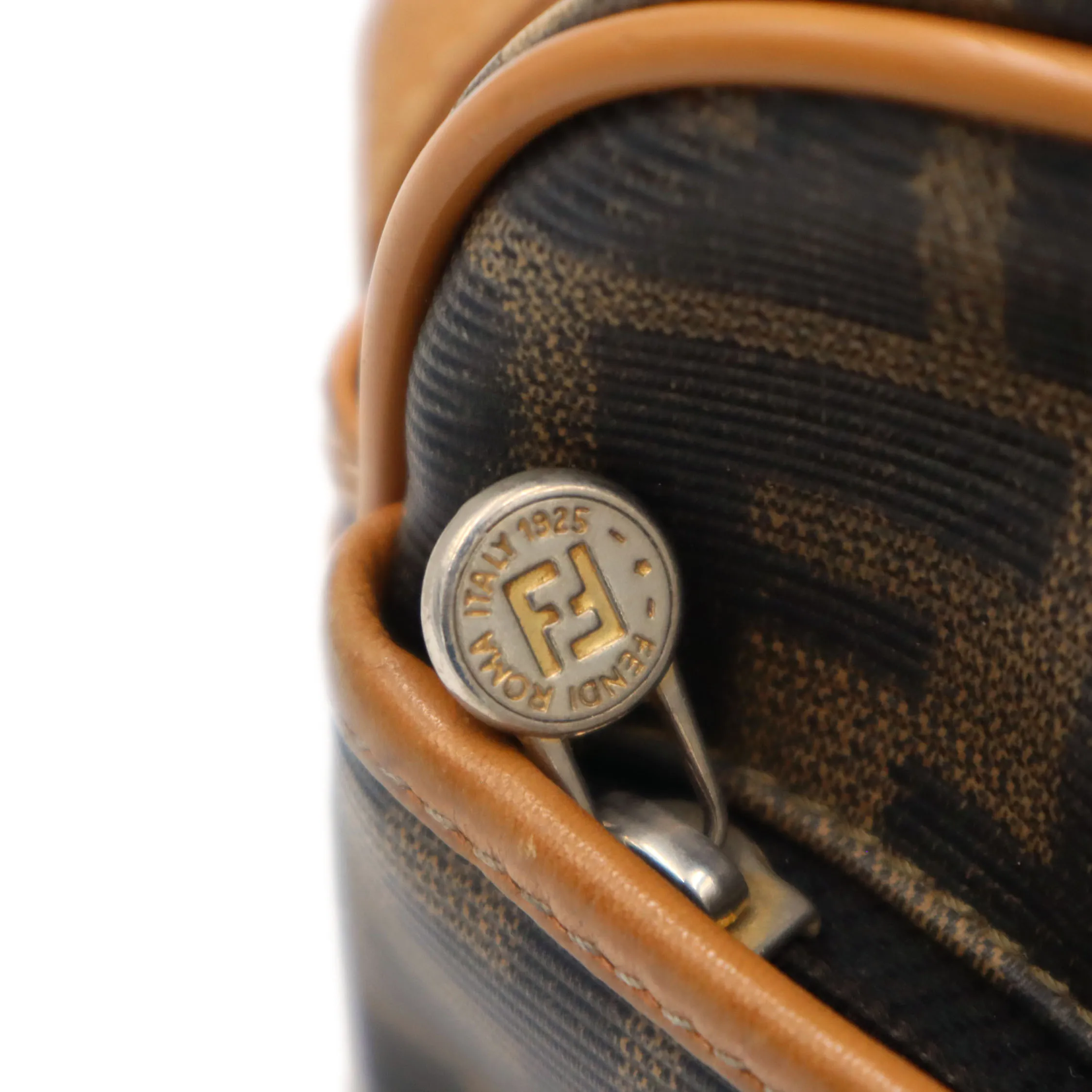 Fendi Zucca Canvas Crossbody Bag