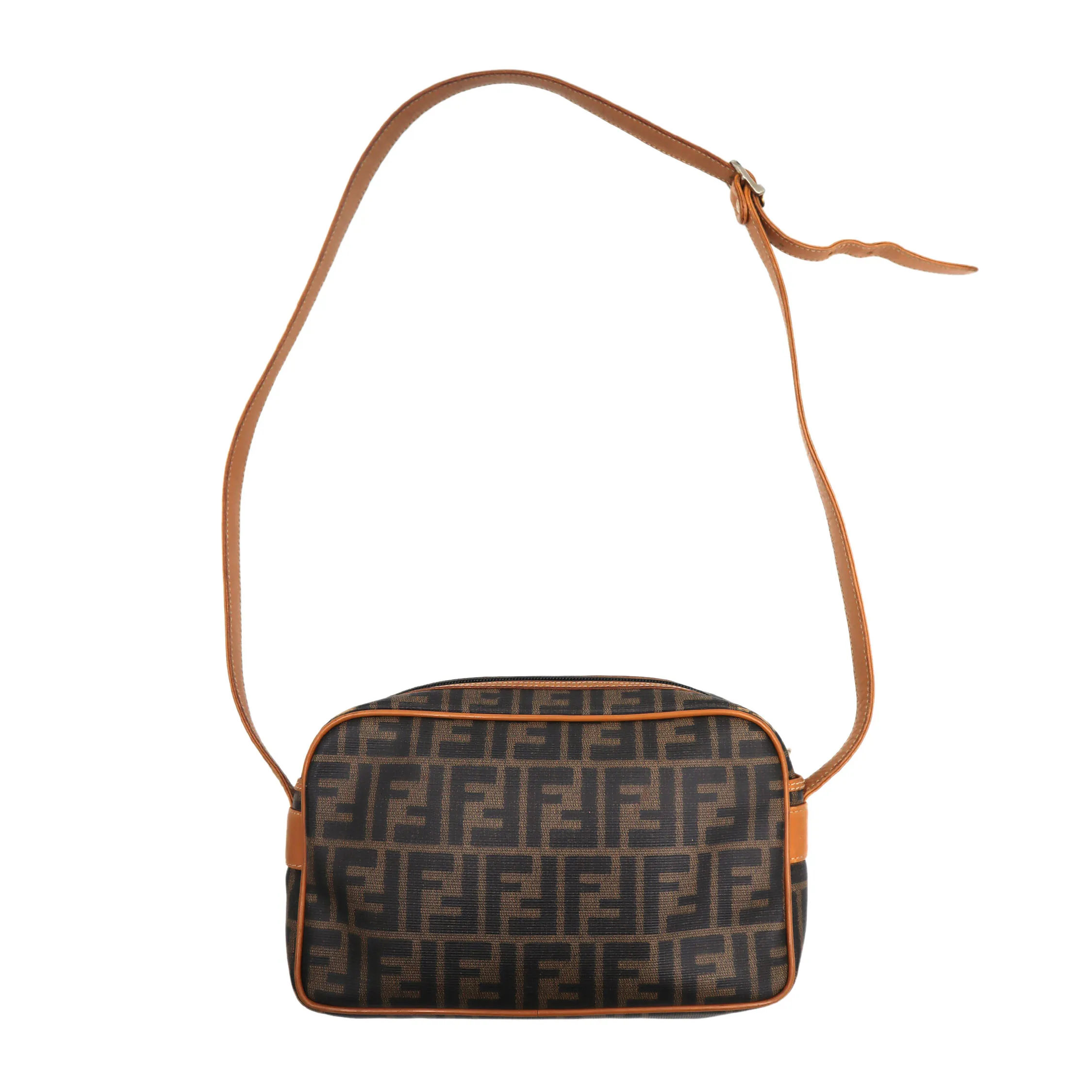 Fendi Zucca Canvas Crossbody Bag