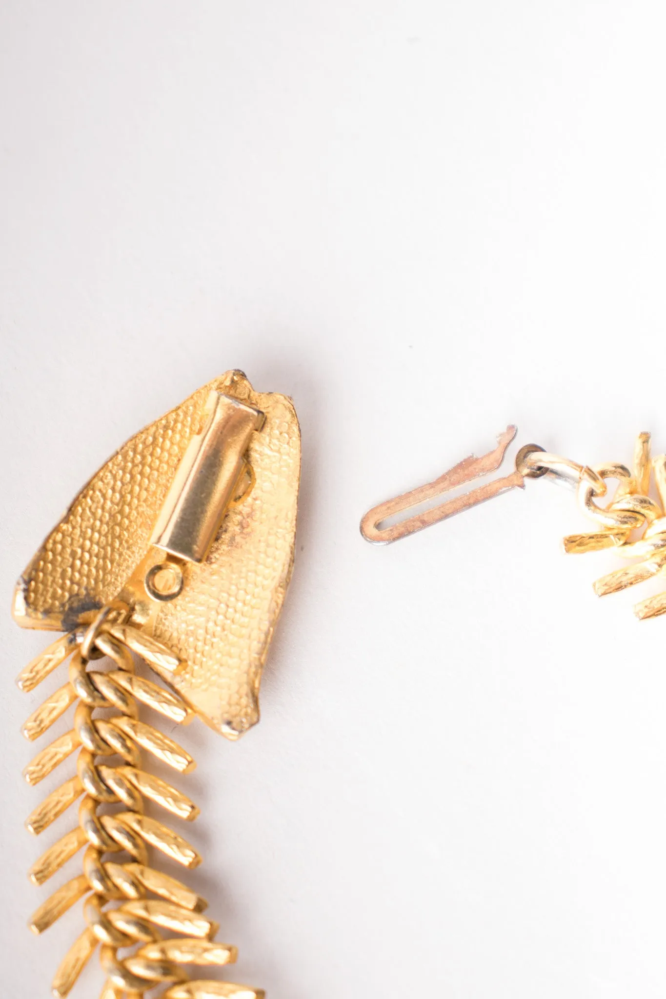 Fish Bone Earrings & Bracelet Set