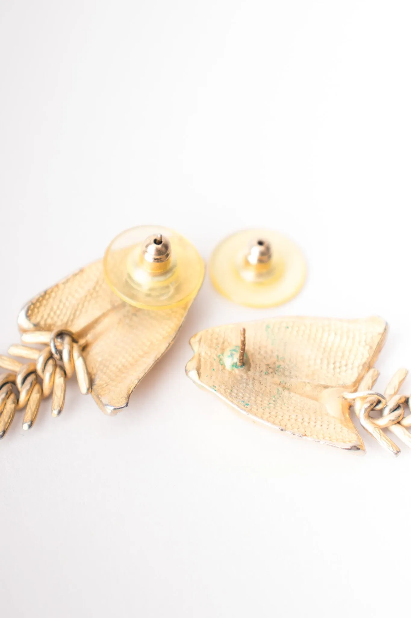 Fish Bone Earrings & Bracelet Set