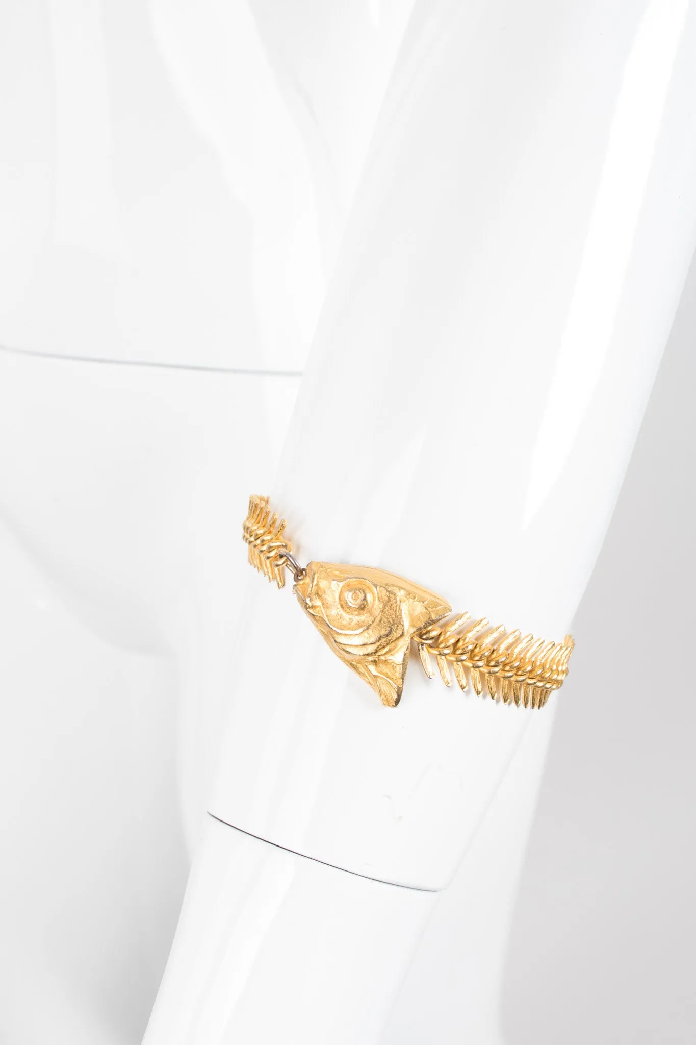 Fish Bone Earrings & Bracelet Set