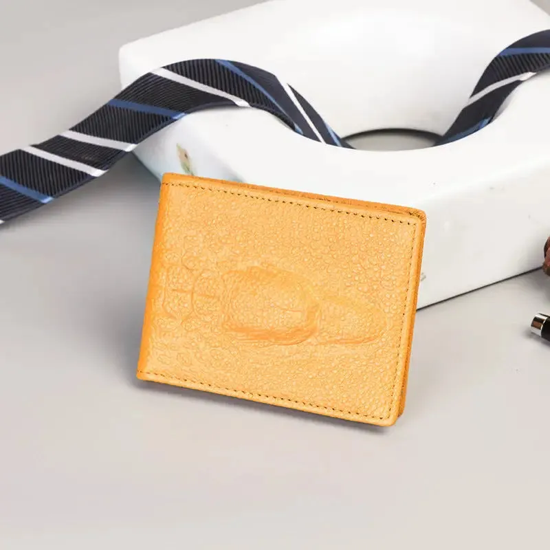 Fish Pattern Money Fashion Brand Wallet Men