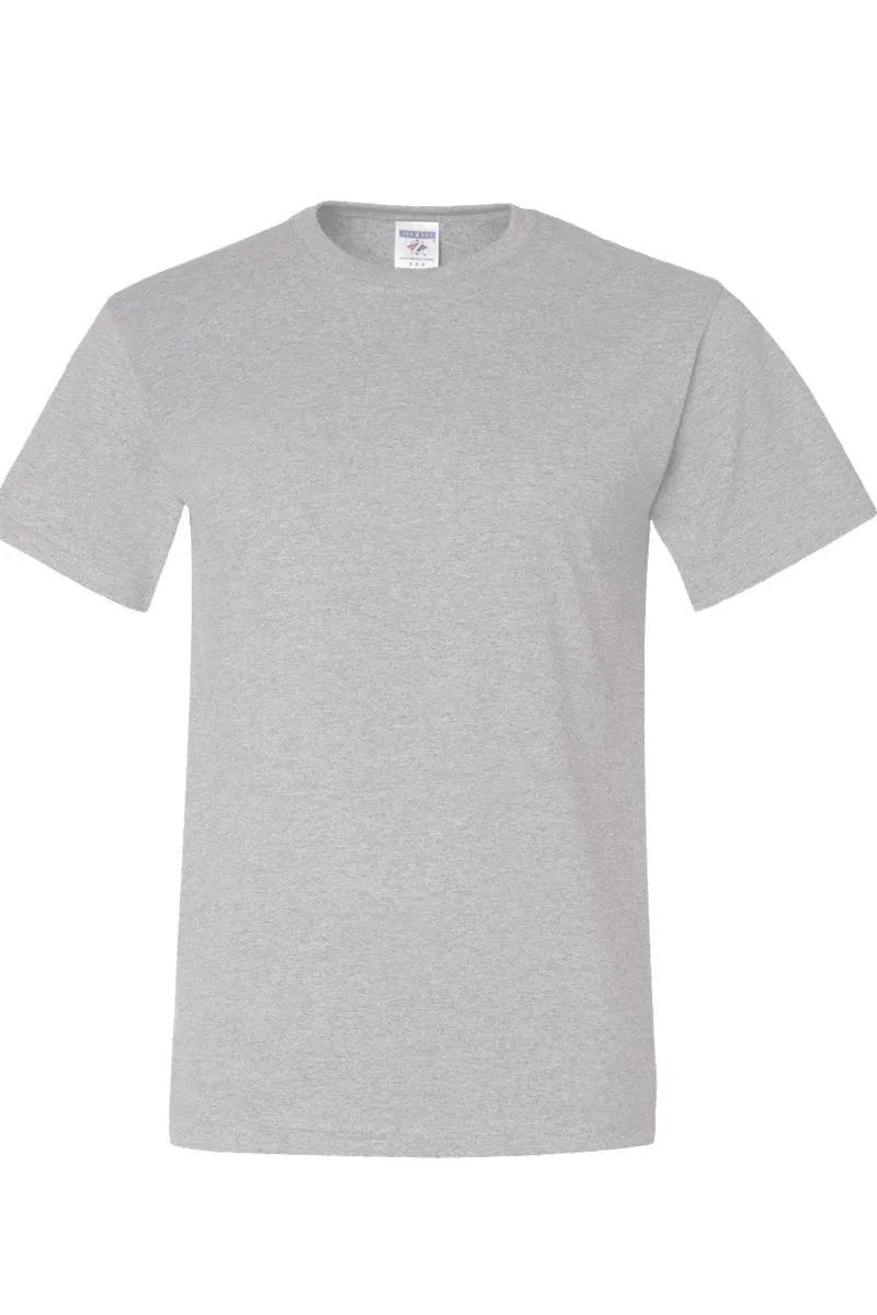 Floral He Is Risen Indeed Unisex Dri-Power 50/50 Tee
