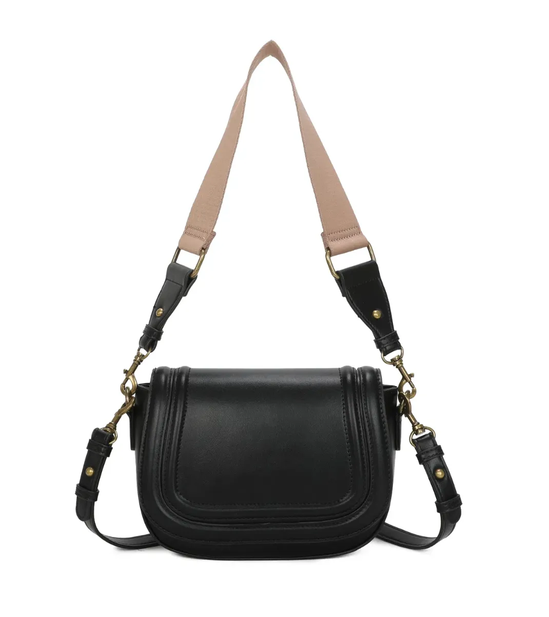 Florence Black Crossbody Bag