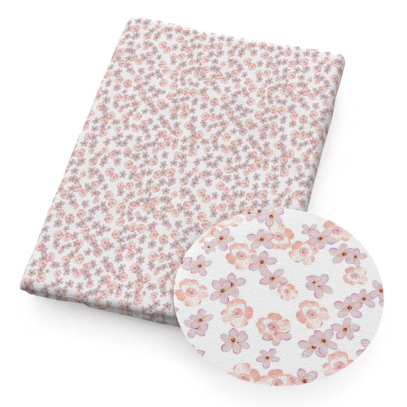 Flower Theme Printed Fabrics
