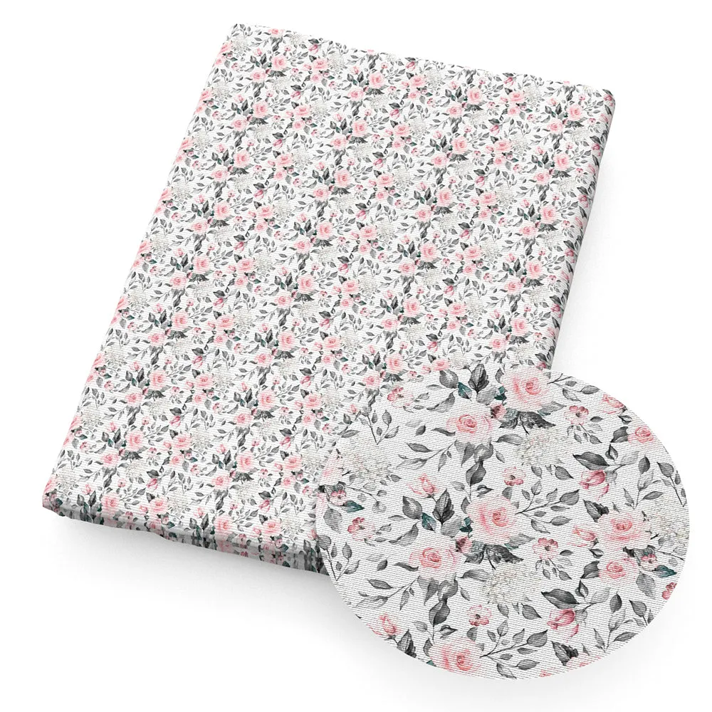 Flower Theme Printed Fabrics