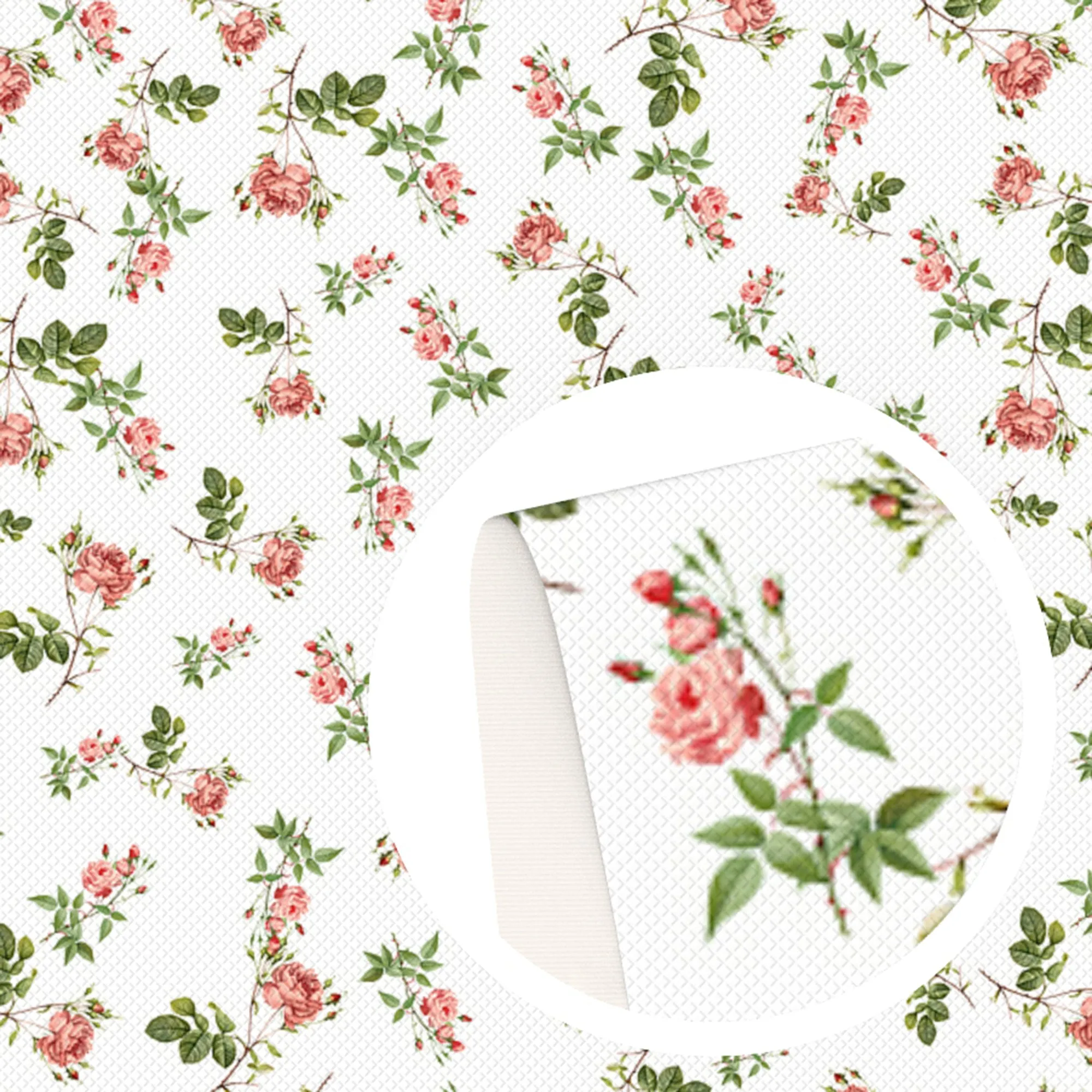 Flower Theme Printed Fabrics