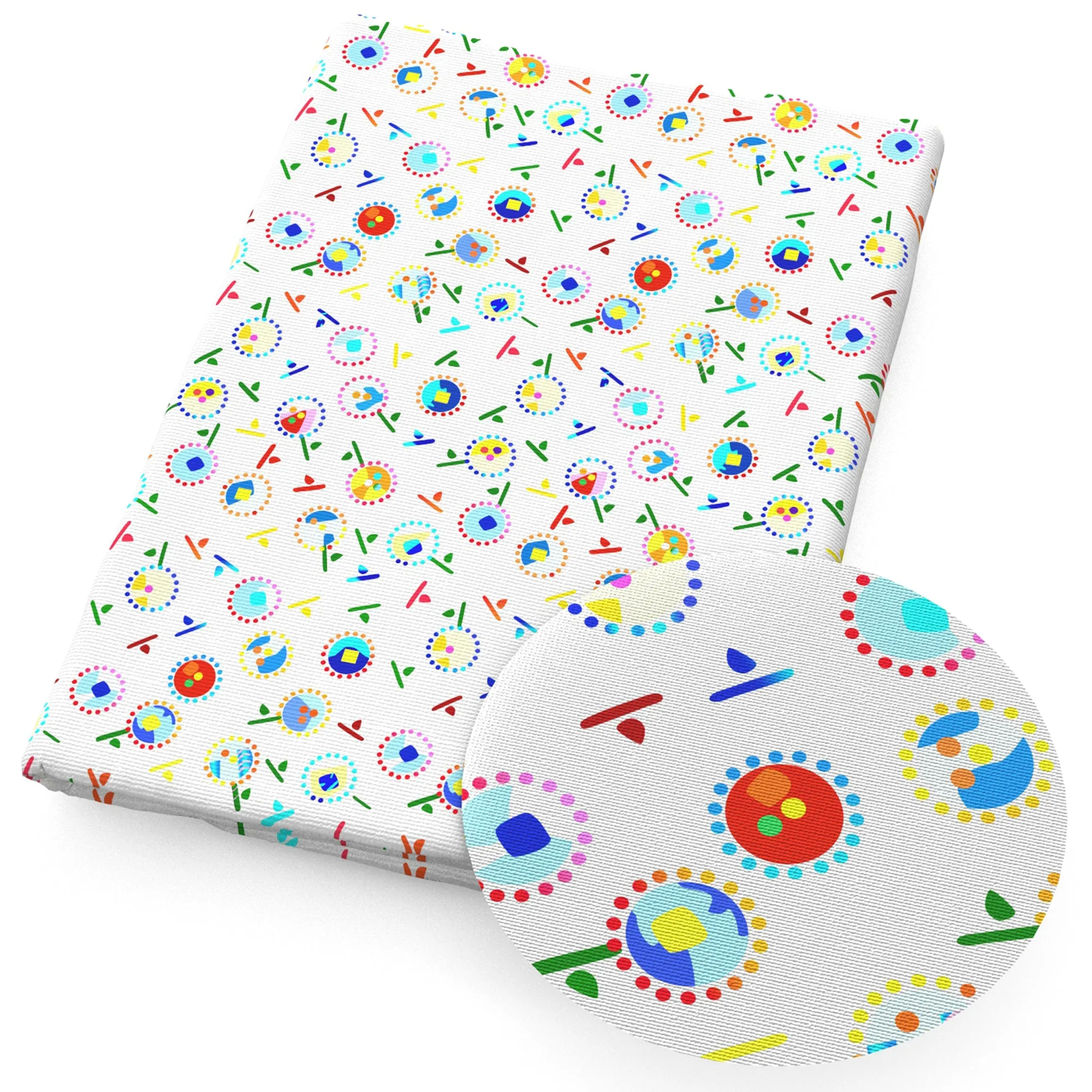 Flower Theme Printed Fabrics