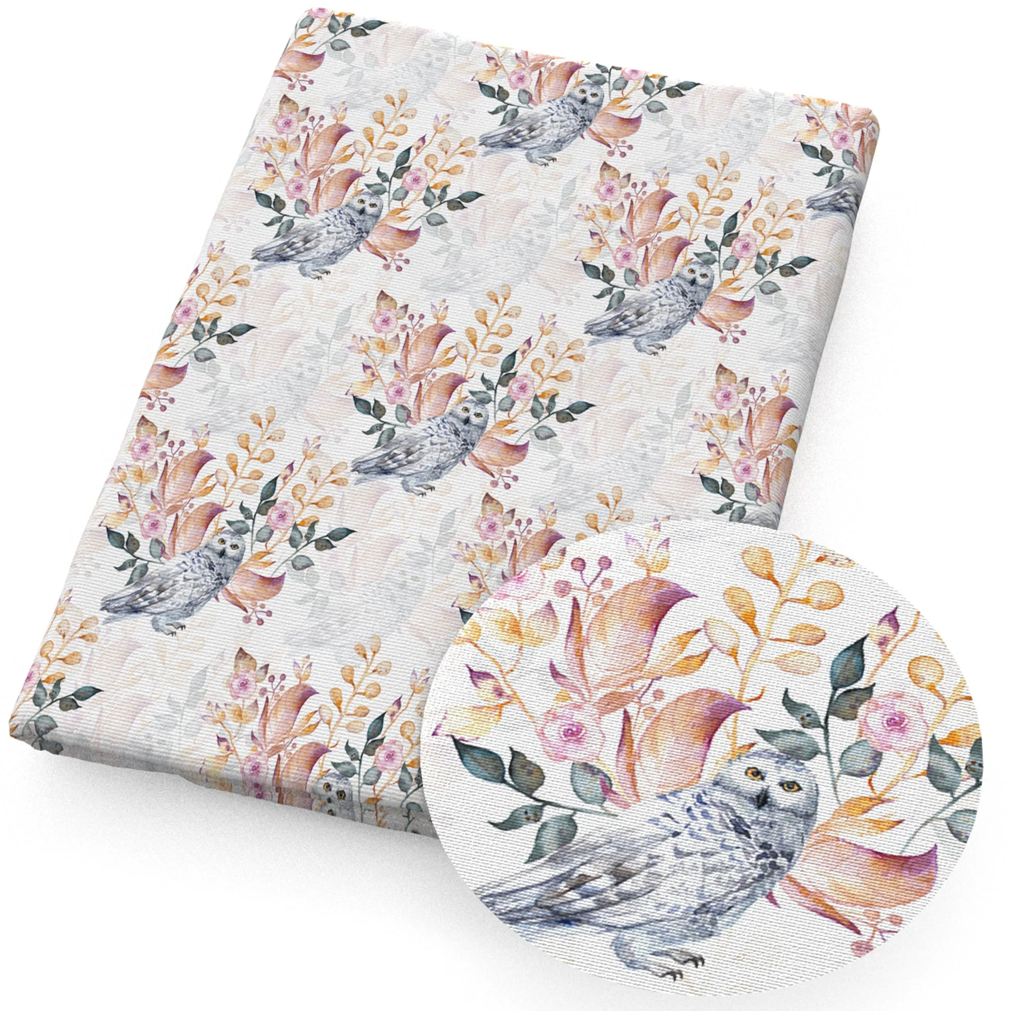 Flower Theme Printed Fabrics