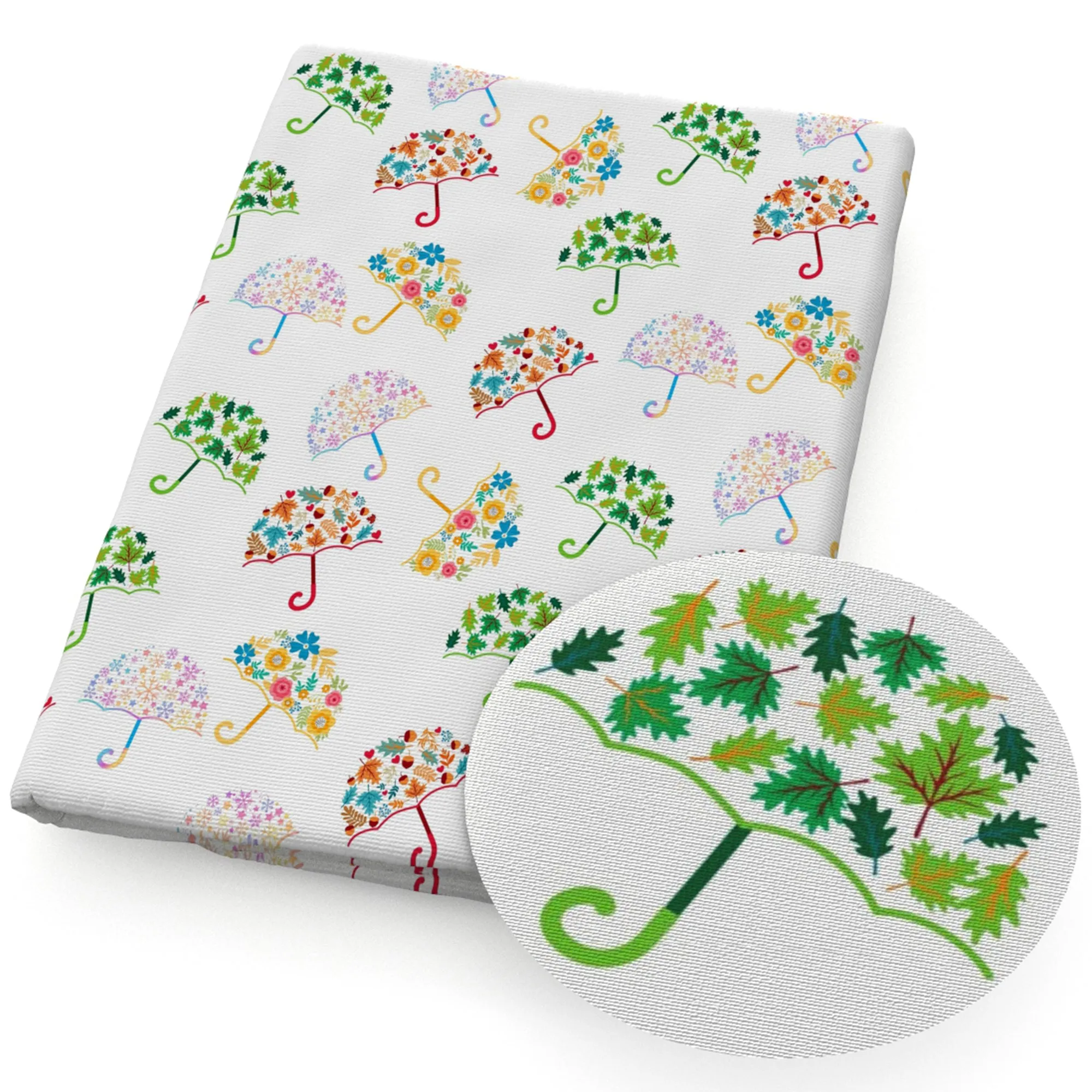 Flower Theme Printed Fabrics