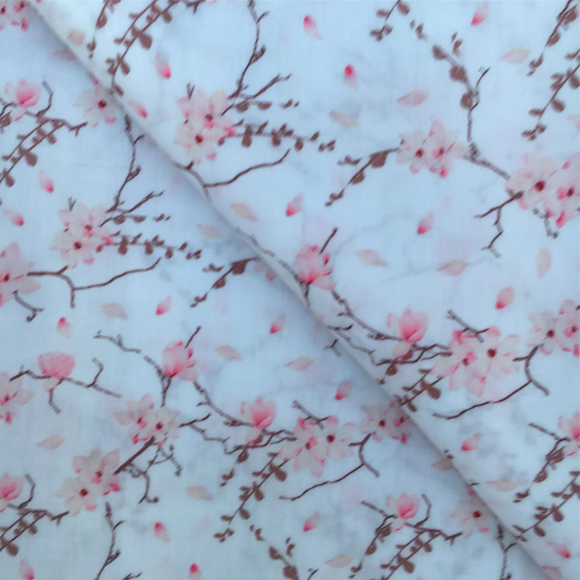 Flower Theme Printed Fabrics