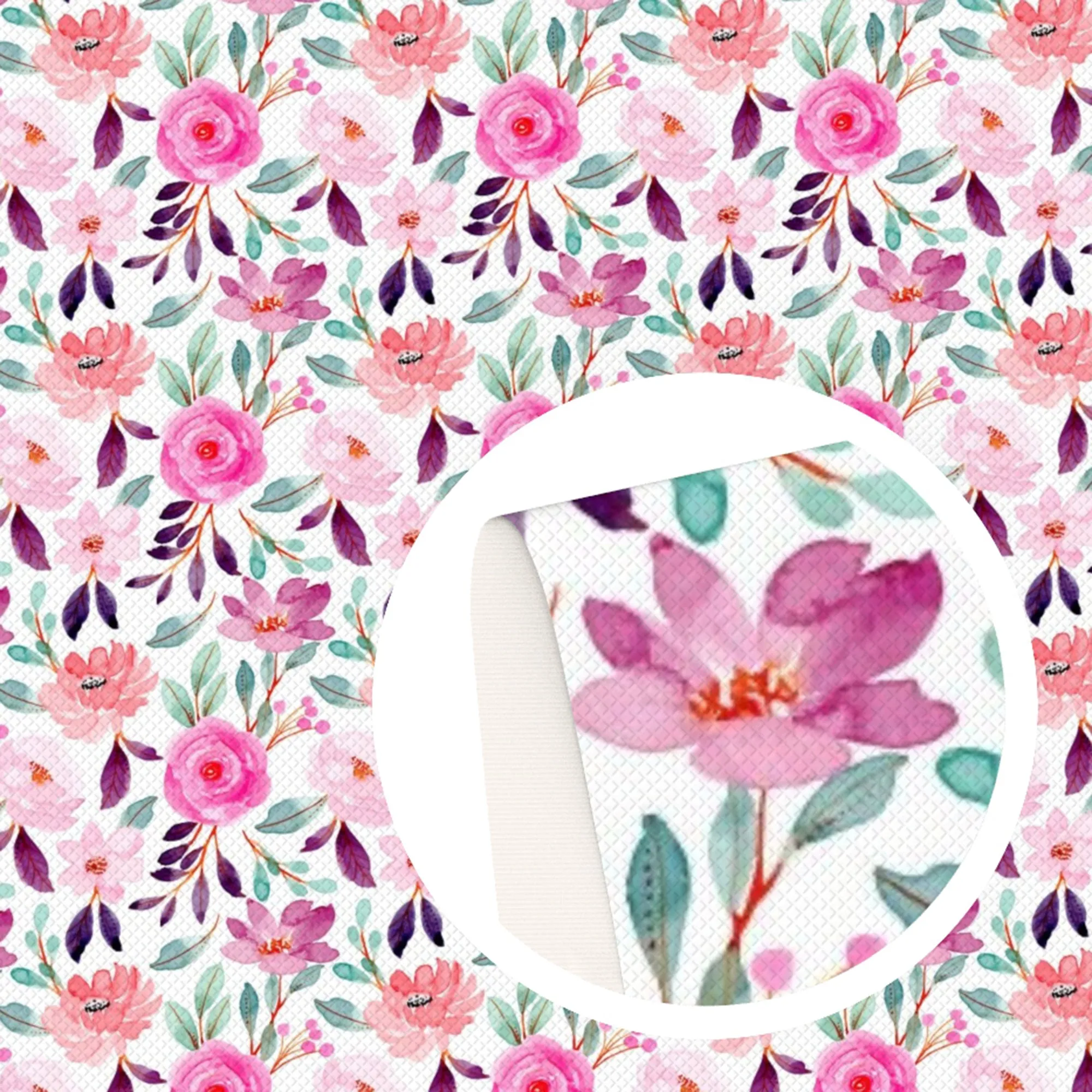 Flower Theme Printed Fabrics