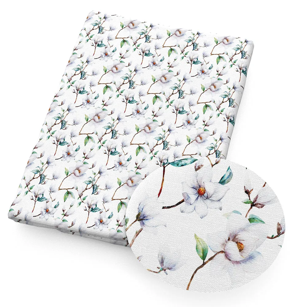 Flower Theme Printed Fabrics
