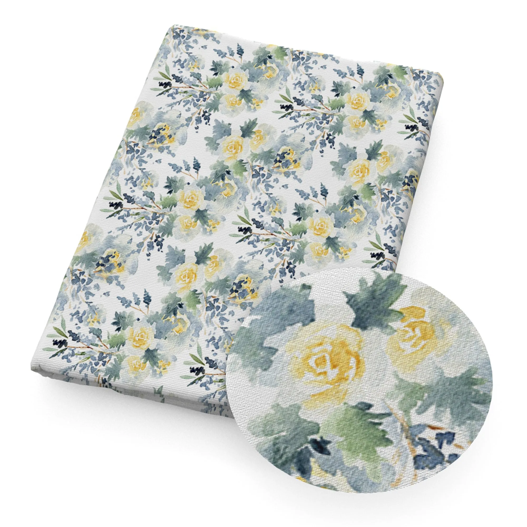 Flower Theme Printed Fabrics