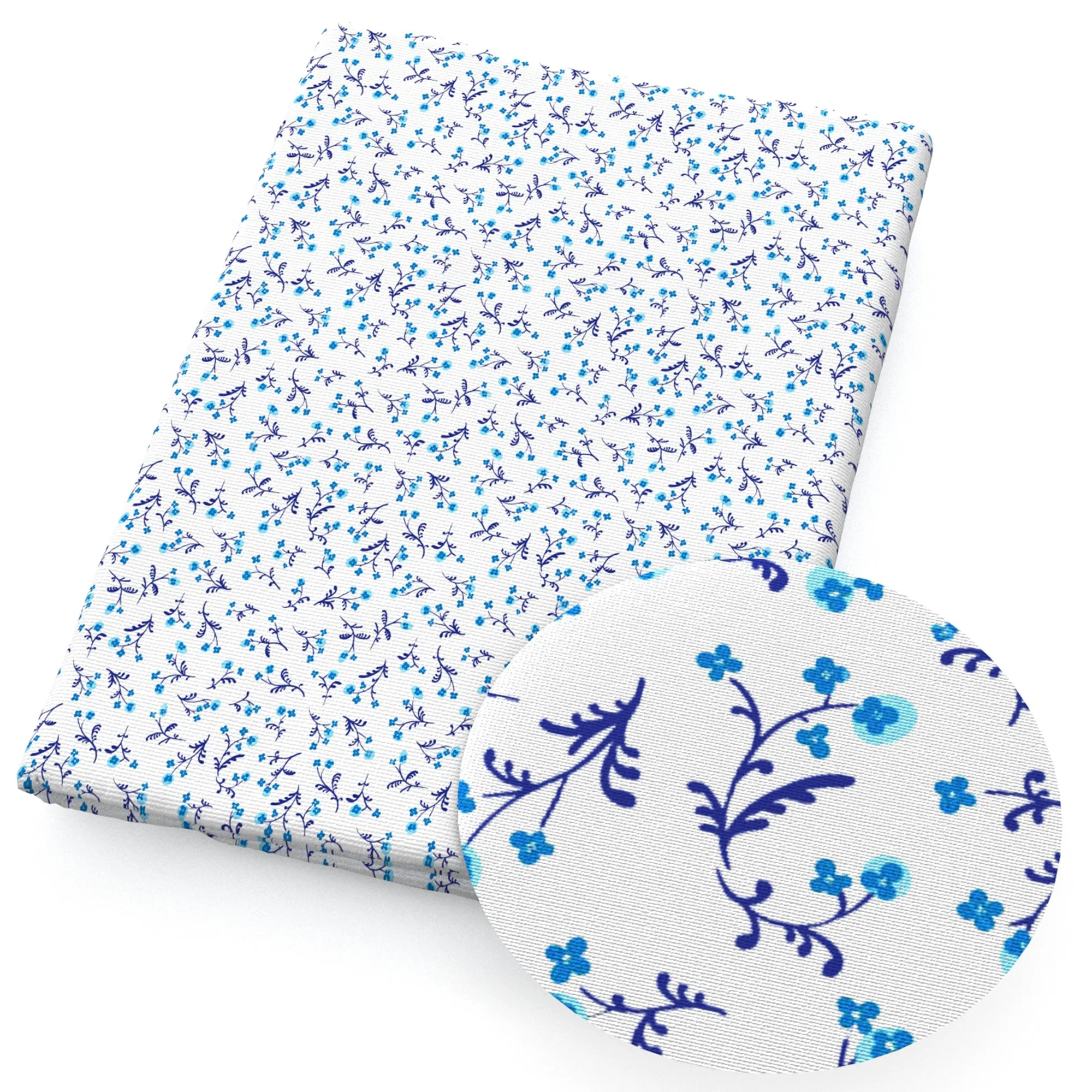 Flower Theme Printed Fabrics