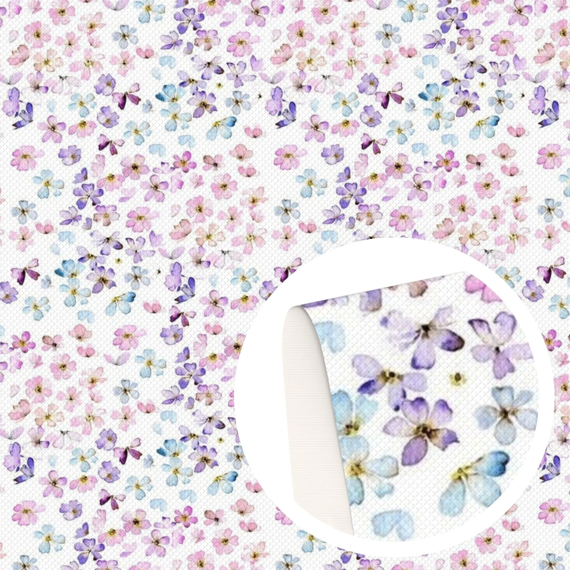 Flower Theme Printed Fabrics