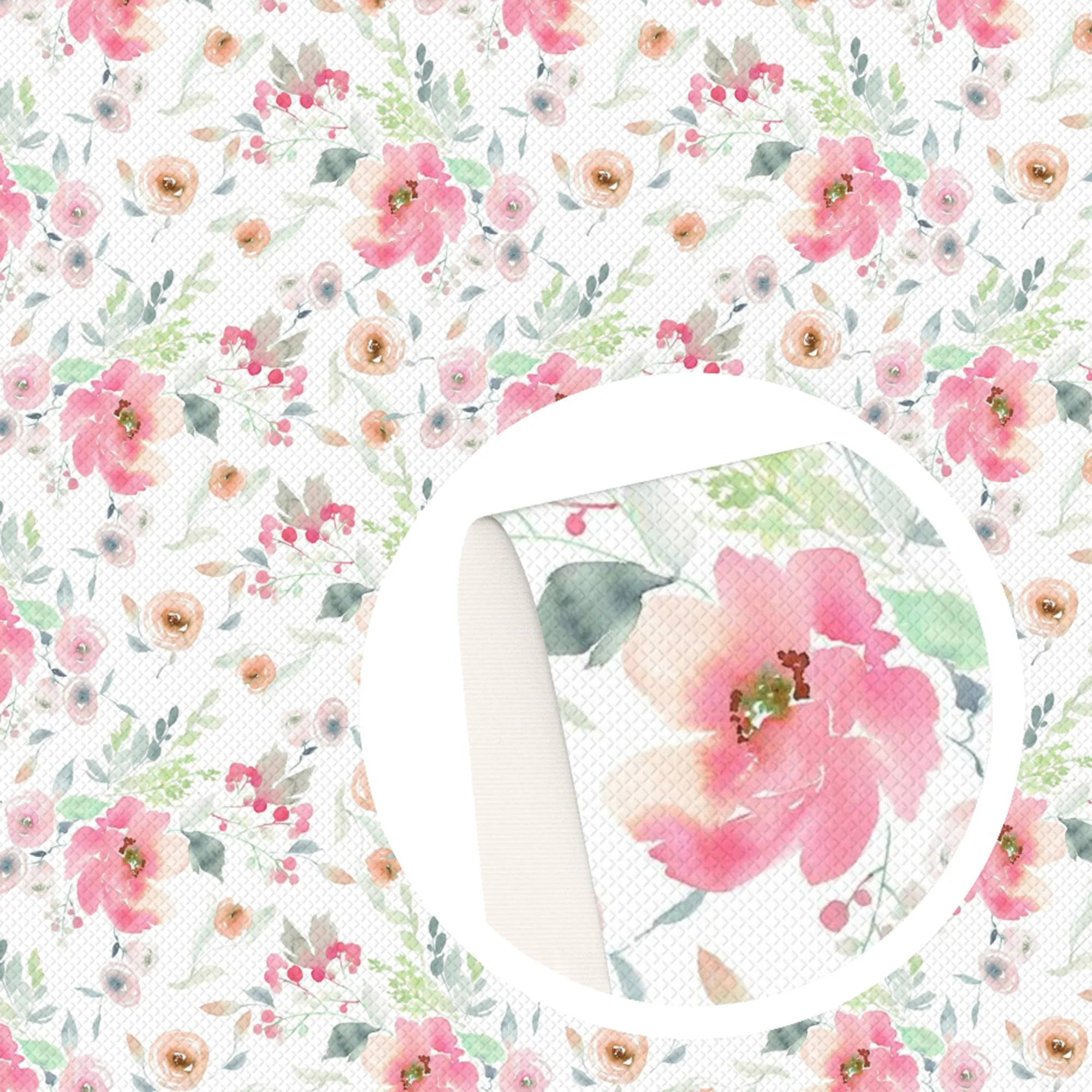 Flower Theme Printed Fabrics