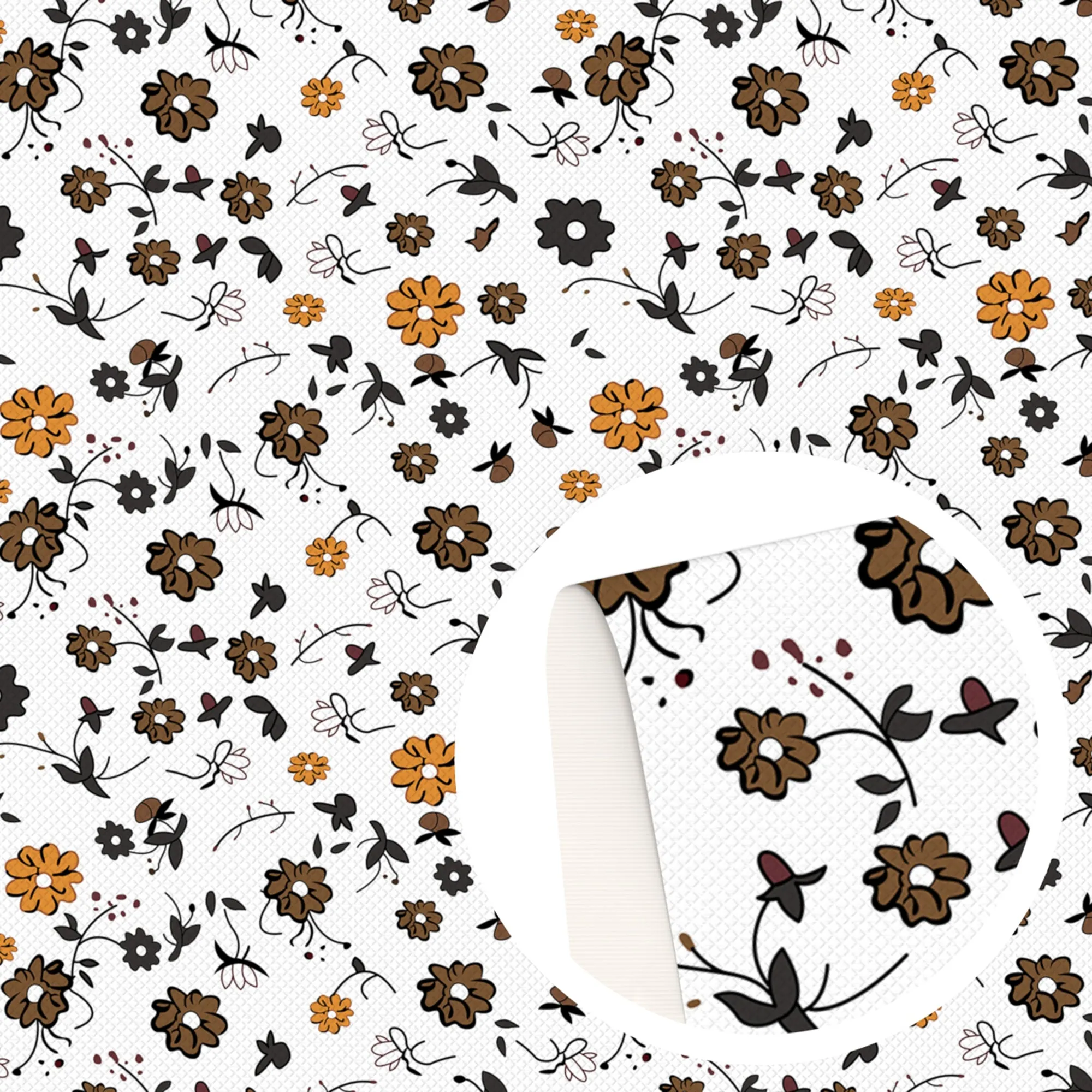 Flower Theme Printed Fabrics