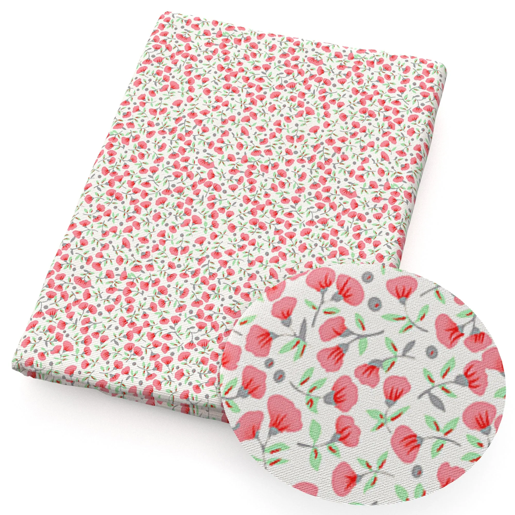 Flower Theme Printed Fabrics