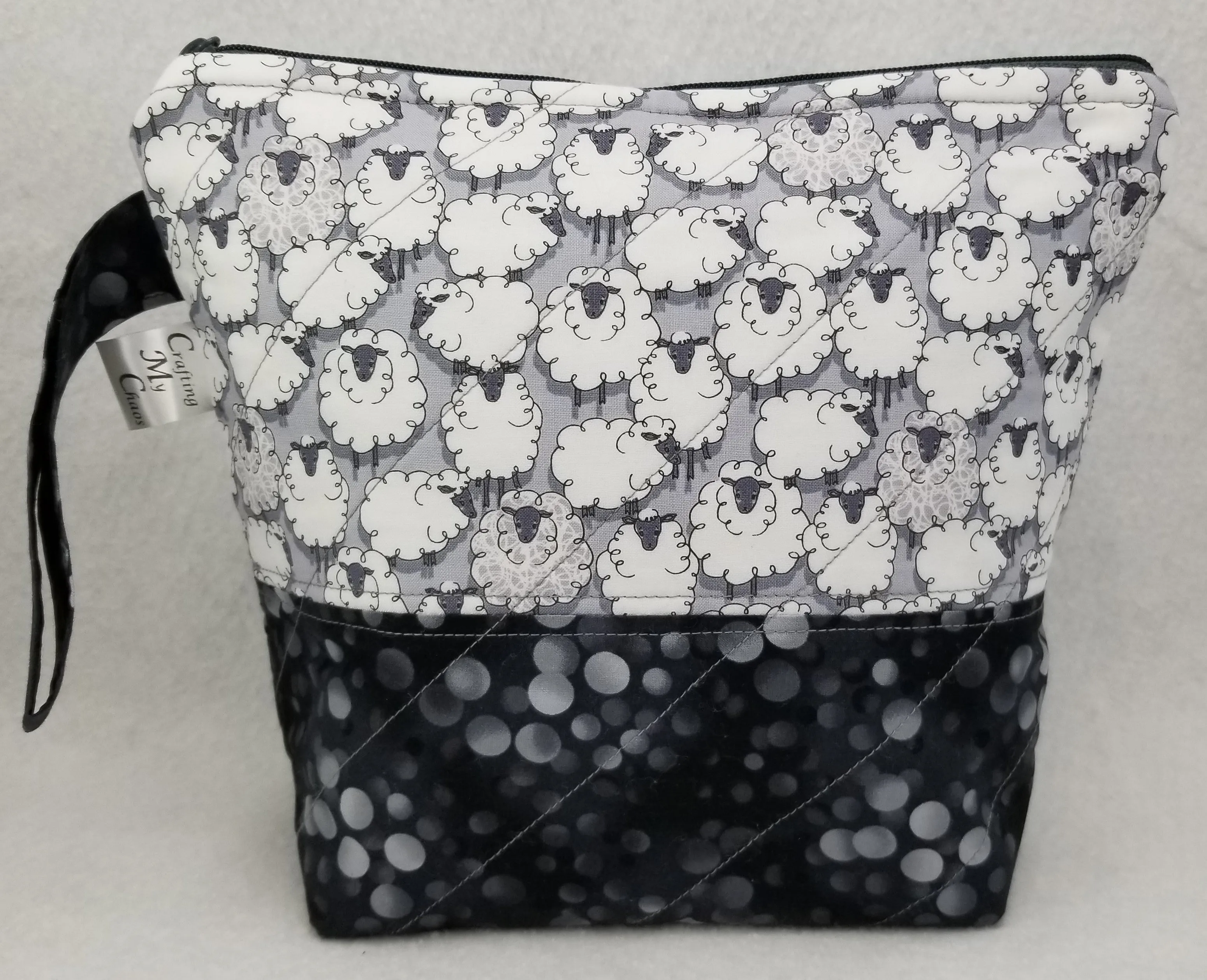 Fluffy Sheep - Project Bag - Small