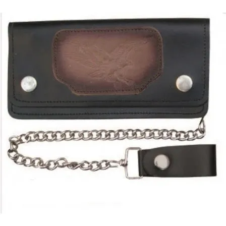 Flying Eagle Bikers Chain Wallet