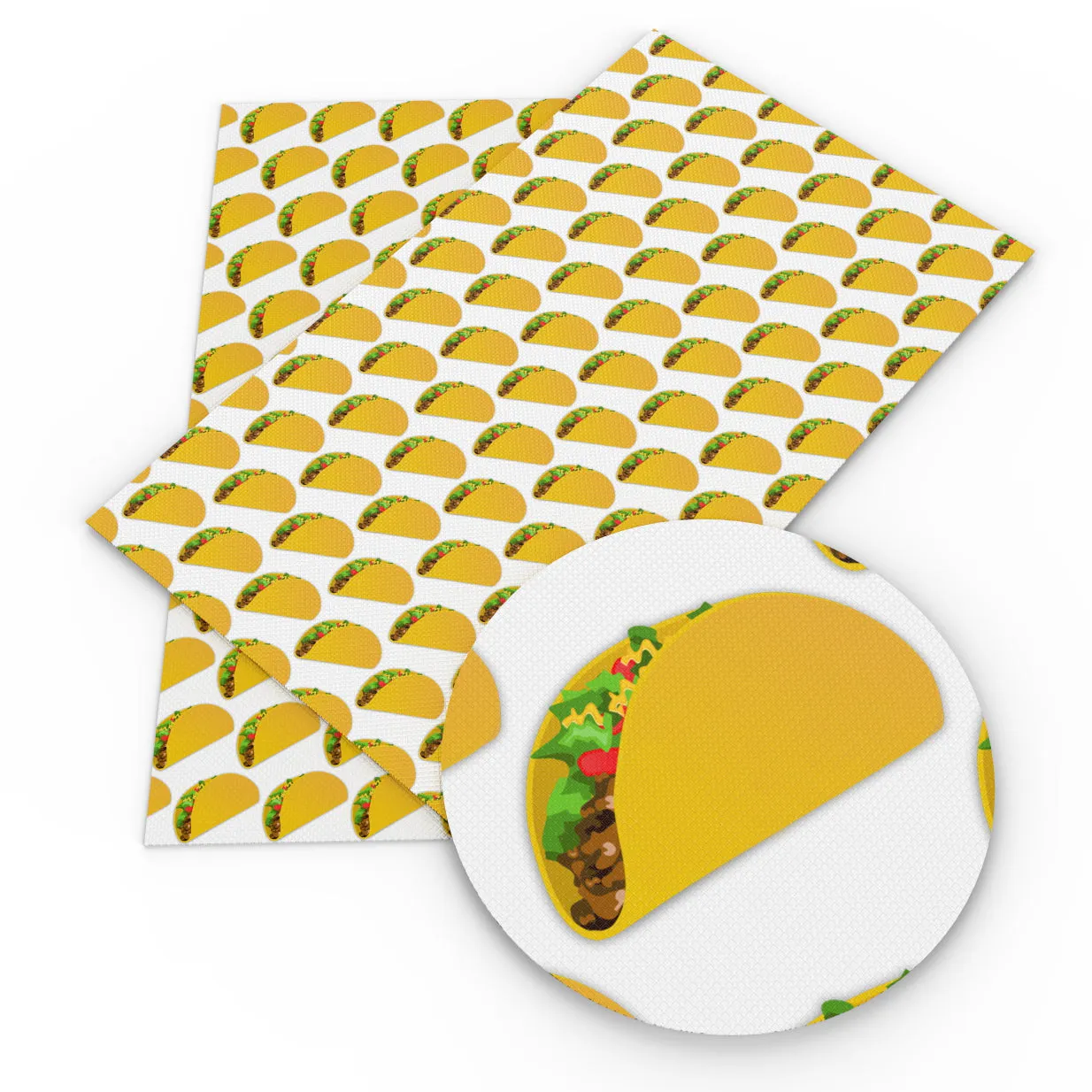Food Theme Printed Fabric