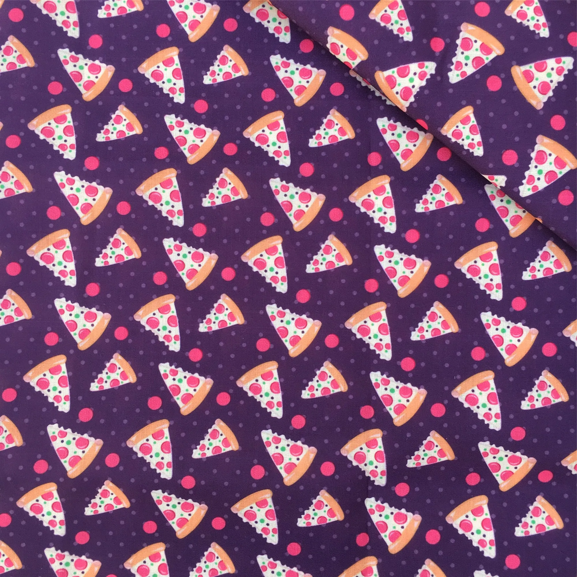 Food Theme Printed Fabric