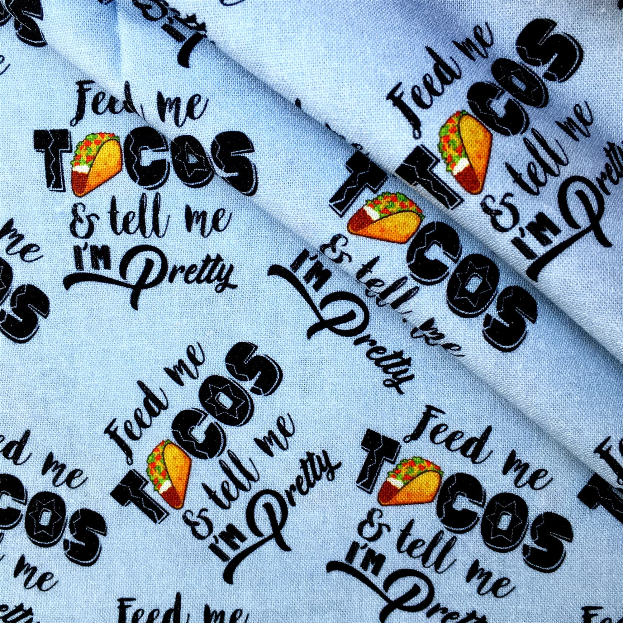 Food Theme Printed Fabric