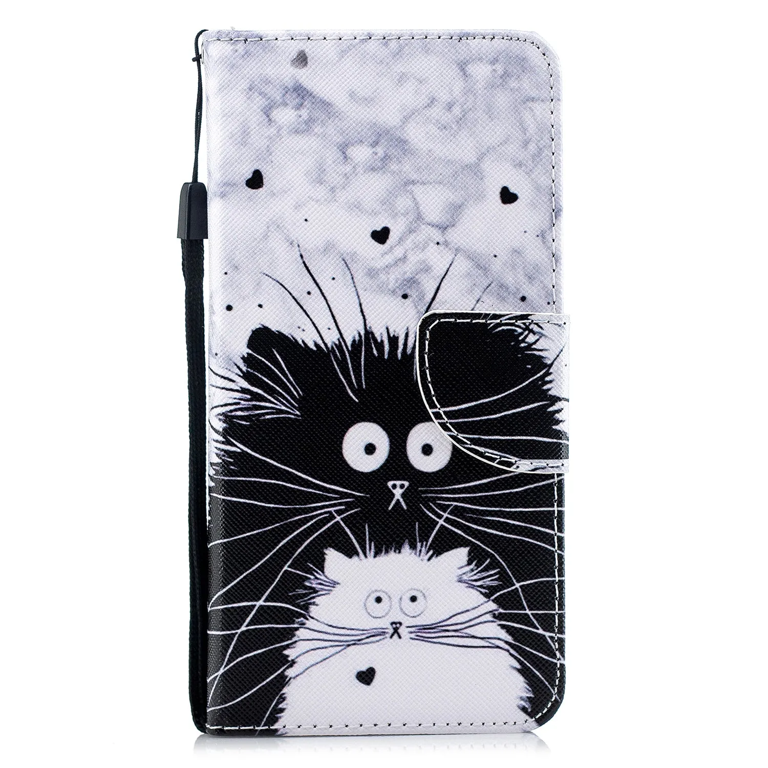 For Redmi Note 8/8 Pro Cellphone Cover Stand Function Wallet Design PU Leather Smartphone Shell Elegant Pattern Printed  Magic butterfly