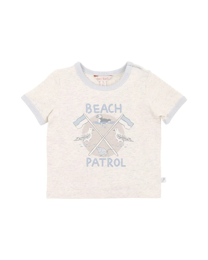 FOX & FINCH PUFFIN BEACH PATROL TEE